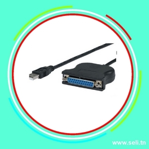 CORDON PARALLELE (F)/ USB UE-PA15CC .Arduino tunisie