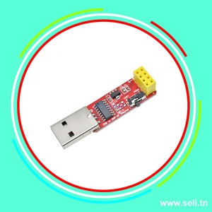 CH340 ADAPTATEUR USB POUR MODULE WIFI ESP-01 ESP-01S.Arduino tunisie