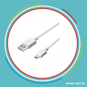 CORDON DATA USB-MICRO KAKUSIGA 3.1A KSC-805.Arduino tunisie