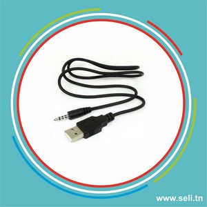 CORDON ADAPTATEUR USB-JACK 3.5MM.Arduino tunisie