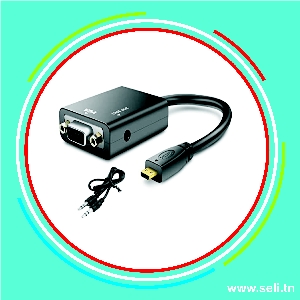 ADAPTATEUR MICRO HDMI-VGA+ JACK AUDIO S POUR RASPBERRY PI4.Arduino tunisie