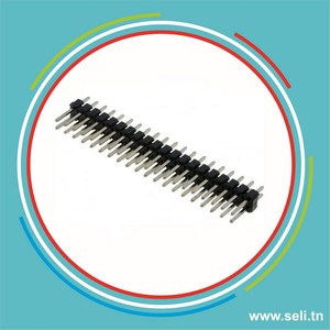 BARRETTE SECABLE M/M DOUBLE 2.54MM 2X20PINES.Arduino tunisie