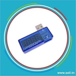 TESTEUR DE VOLTAGE/AMPERAGE USB MAX 5V .Arduino tunisie